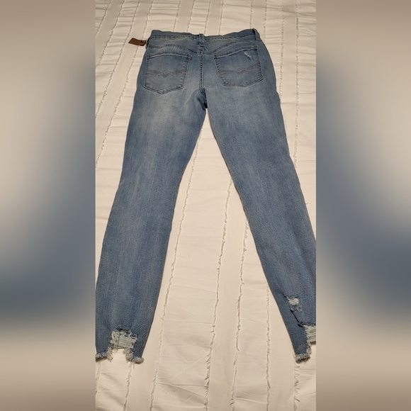 Nwt Mudd FLX stretch mid-rise vintage distressed skinny jeans SIZE 3 JUNIORS - Picture 7 of 10